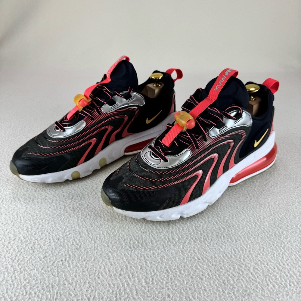 Nike air max 270 react ENG aliens men’s size 10 black topaz gold CW7302-001